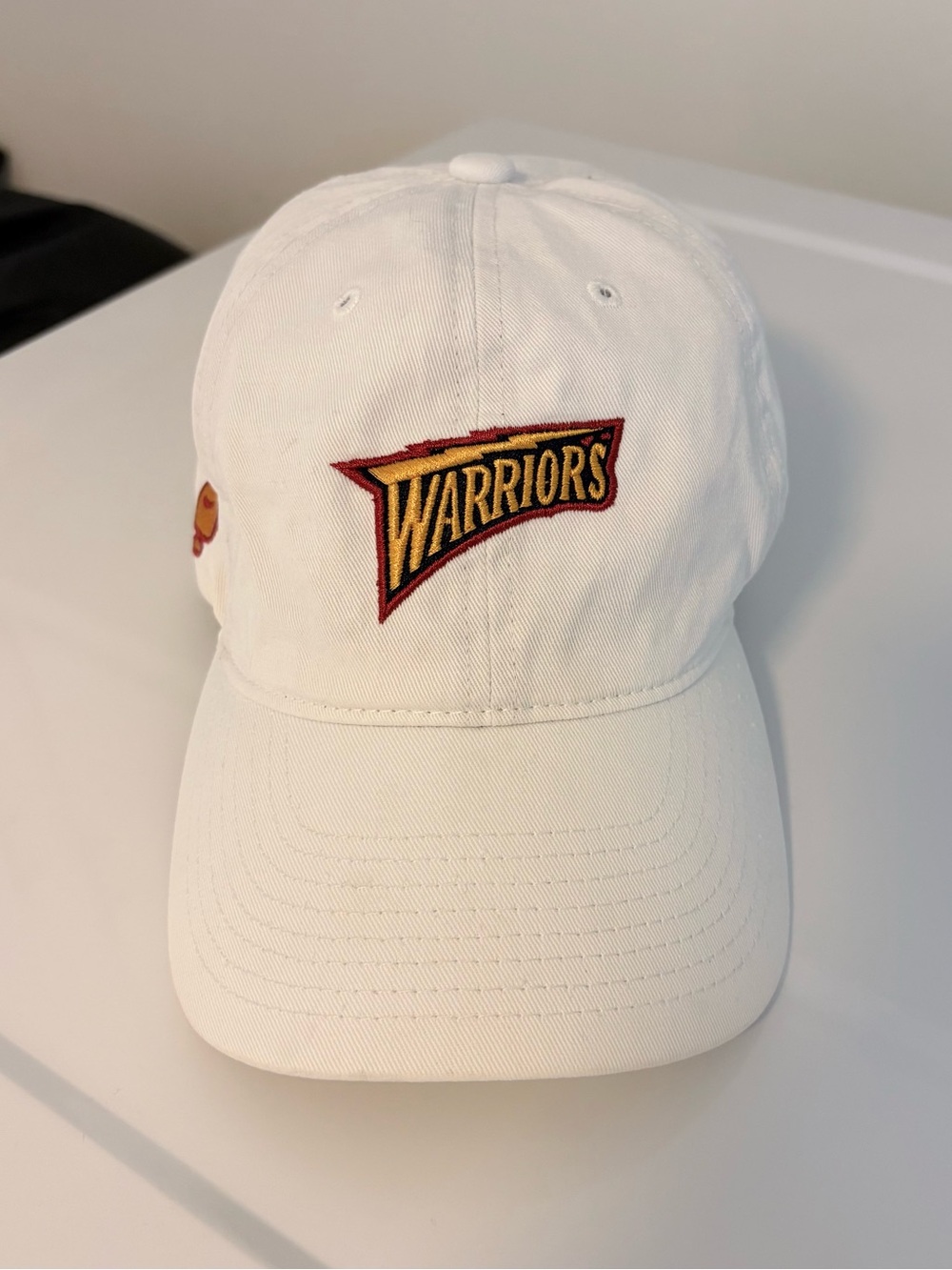 Warriors Bape Aape Mitchell & Ness Cap white